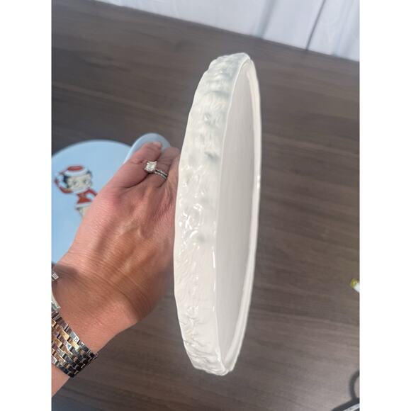 Betty Boop Christmas Holiday plate with pudgy dog retro collectible VTG cartoon - Picture 5 of 7